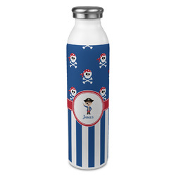 Blue Pirate 20oz Stainless Steel Water Bottle - Full Print (Personalized)