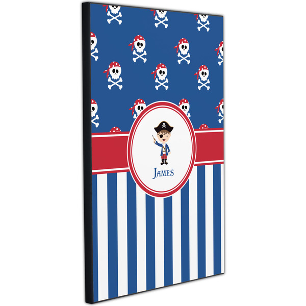Blue Pirate 20x30 Wood Print - Angle View