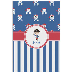 Blue Pirate Poster - Matte - 24x36 (Personalized)