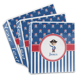 Blue Pirate 3-Ring Binder (Personalized)