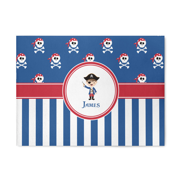 Custom Blue Pirate Area Rug (Personalized)