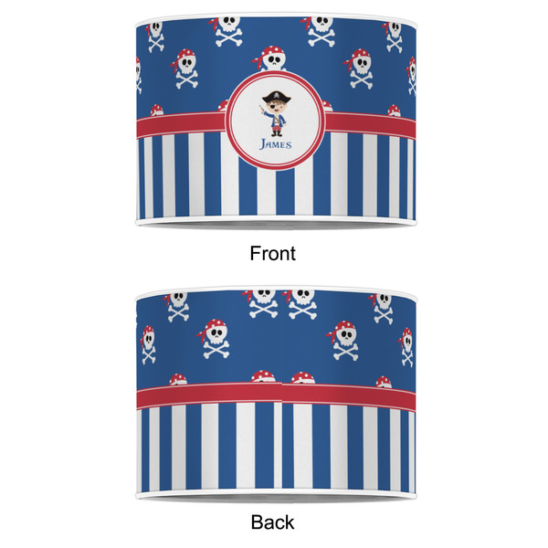 Blue Pirate 8" Drum Lampshade - APPROVAL (Poly Film)