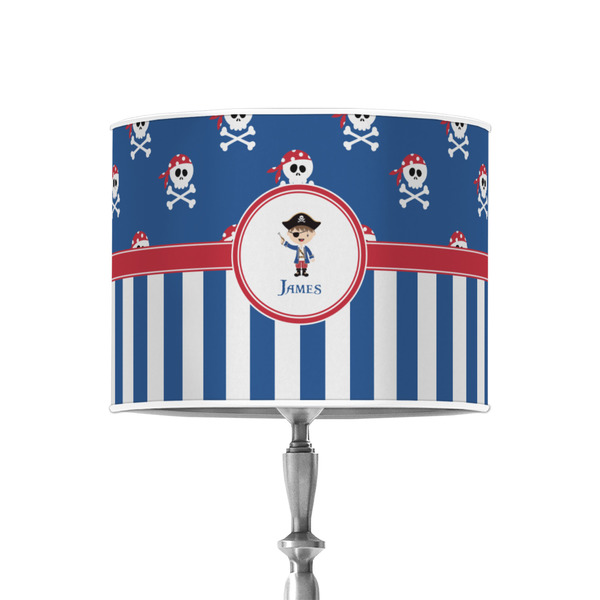 Custom Blue Pirate 8" Drum Lamp Shade - Poly-film (Personalized)