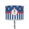 Blue Pirate 8" Drum Lamp Shade - Poly-film (Personalized)