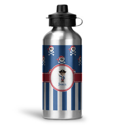 Blue Pirate Water Bottle - Aluminum - 20 oz (Personalized)