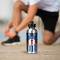 Blue Pirate Aluminum Water Bottle - Silver LIFESTYLE