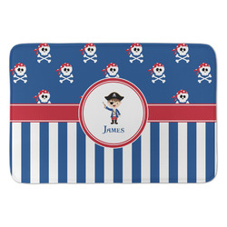 Blue Pirate Anti-Fatigue Kitchen Mat (Personalized)