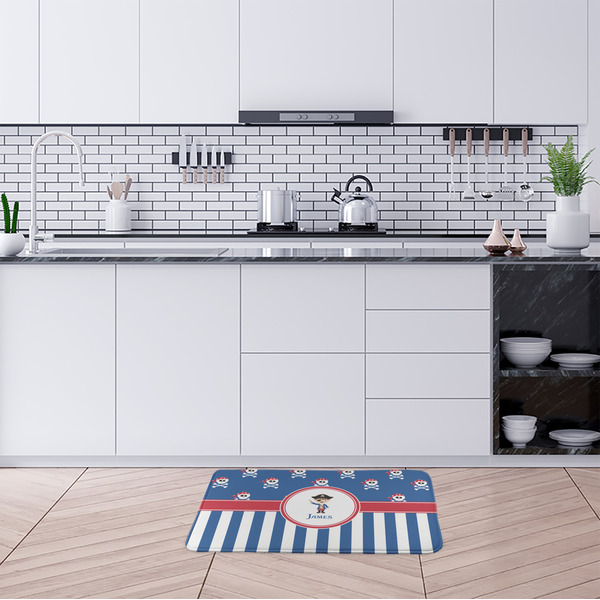 Blue Pirate Anti-Fatigue Kitchen Mats - LIFESTYLE