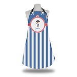 Blue Pirate Apron w/ Name or Text
