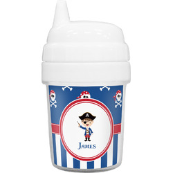 Blue Pirate Baby Sippy Cup (Personalized)