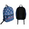 Blue Pirate Backpack front and back - Apvl