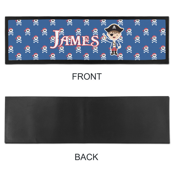 Blue Pirate Bar Mat - Large - APPROVAL