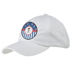 Blue Pirate Baseball Cap - White (Personalized)