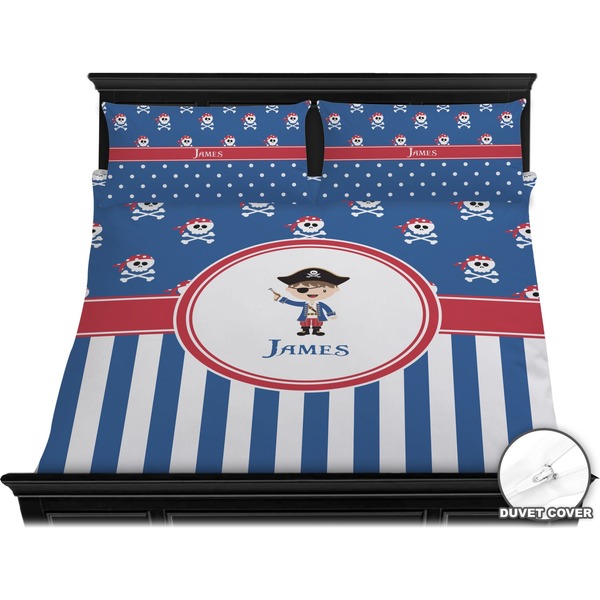 Blue Pirate Bedding Set (King) - Duvet