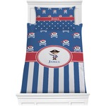 Blue Pirate Comforter Set - Twin (Personalized)