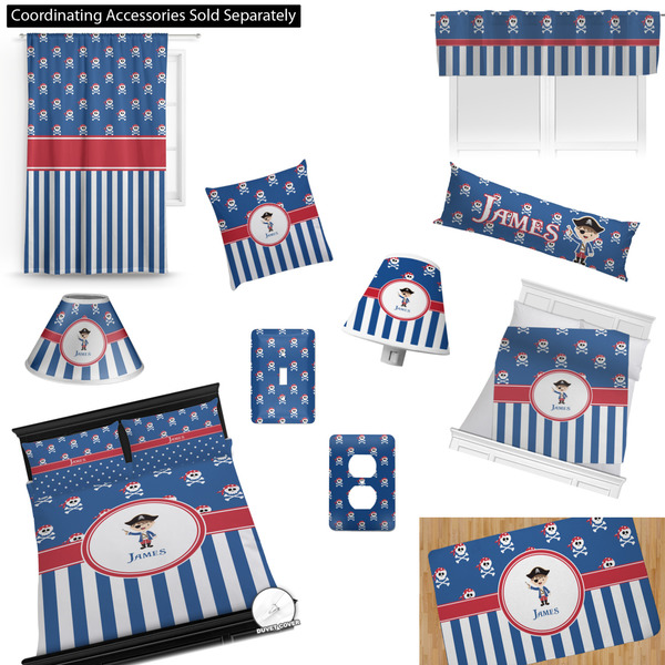 Blue Pirate Bedroom Decor & Accessories2