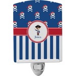 Blue Pirate Ceramic Night Light (Personalized)