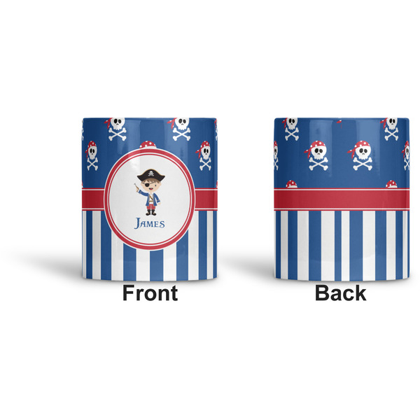 Blue Pirate Ceramic Pen Holder - Apvl