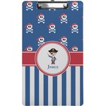 Blue Pirate Clipboard (Legal Size) (Personalized)