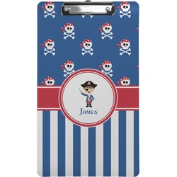 Blue Pirate Clipboard (Legal Size) (Personalized)