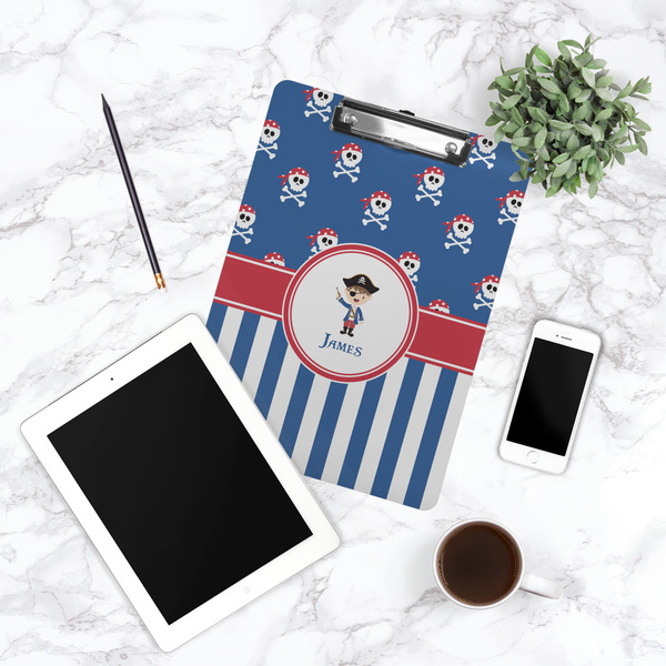 Blue Pirate Clipboard - Lifestyle Photo