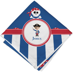 Blue Pirate Cloth Napkin w/ Name or Text