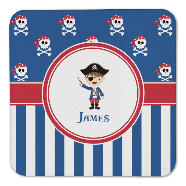 Blue Pirate Coaster Set - FRONT (one)