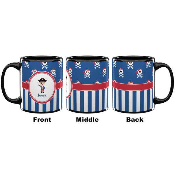 Blue Pirate Coffee Mug - 11 oz - Black APPROVAL