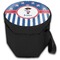 Blue Pirate Collapsible Personalized Cooler & Seat (Closed)