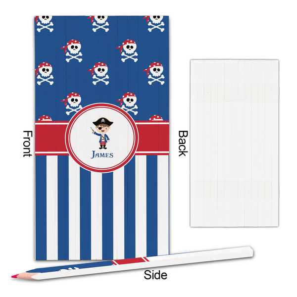 Blue Pirate Colored Pencils - Approval