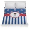 Blue Pirate Comforter - Full / Queen (Personalized)