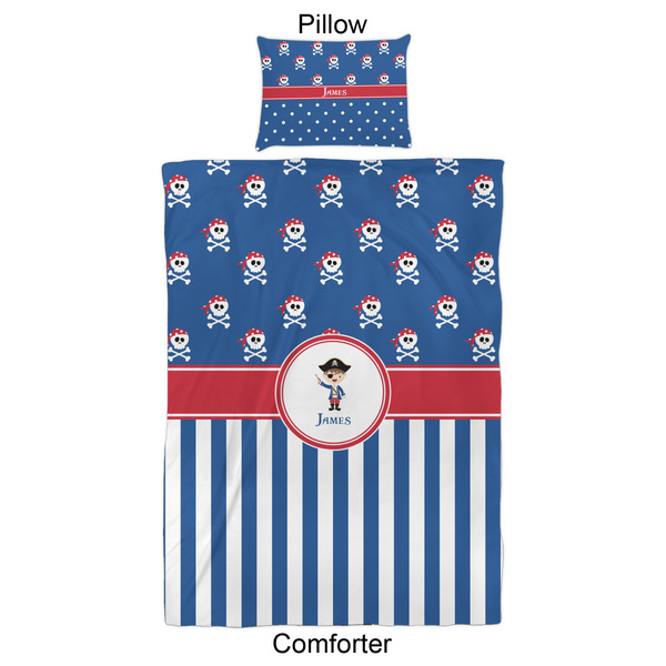 Blue Pirate Comforter Set - Twin XL - Approval