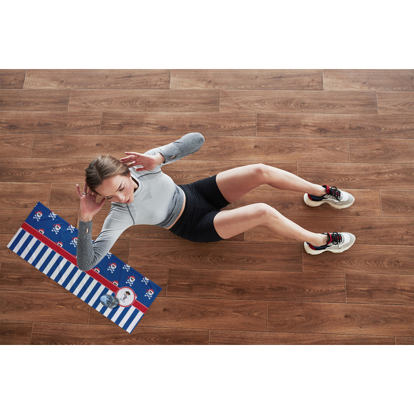 Blue Pirate Cooling Towel- Lifestyle