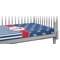 Blue Pirate Crib 45 degree angle - Fitted Sheet