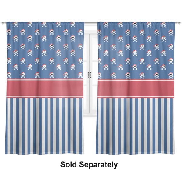 Blue Pirate Curtains