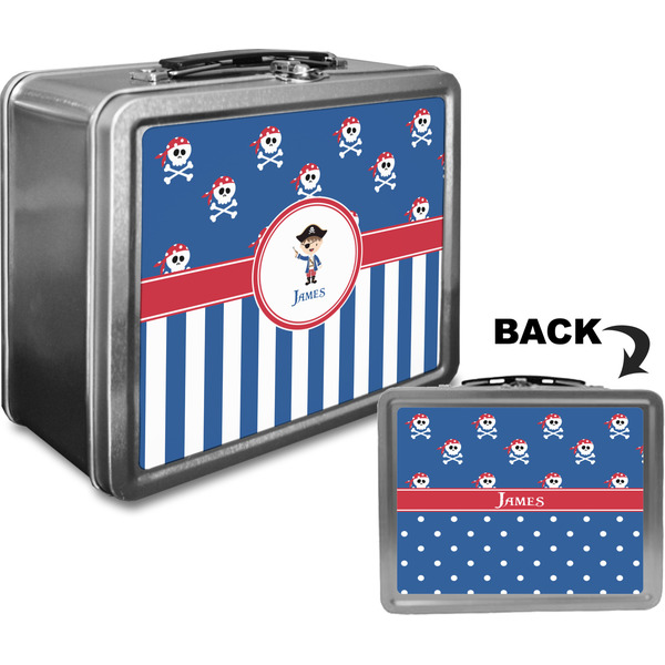 Blue Pirate Custom Lunch Box / Tin Approval