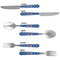 Blue Pirate Cutlery Set - APPROVAL