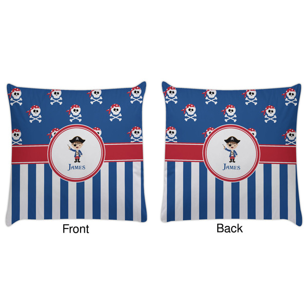 Blue Pirate Decorative Pillow Case - Approval