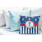 Blue Pirate Decorative Pillow Case - LIFESTYLE 2