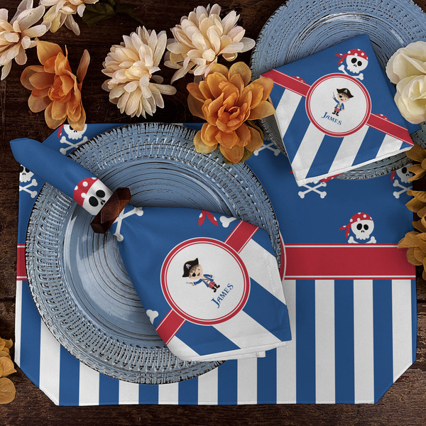 Blue Pirate Dining Set