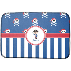 Blue Pirate Dish Drying Mat (Personalized)