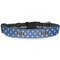 Blue Pirate Dog Collar Round - Main
