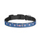 Blue Pirate Dog Collar - Small (Personalized)