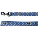 Blue Pirate Deluxe Dog Leash - 4 ft (Personalized)