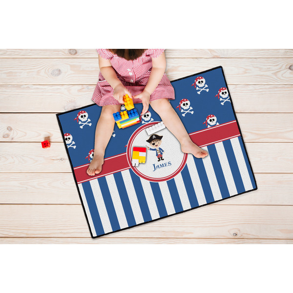 Blue Pirate Door Mats - LIFESTYLE kid