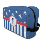 Blue Pirate Toiletry Bag / Dopp Kit (Personalized)