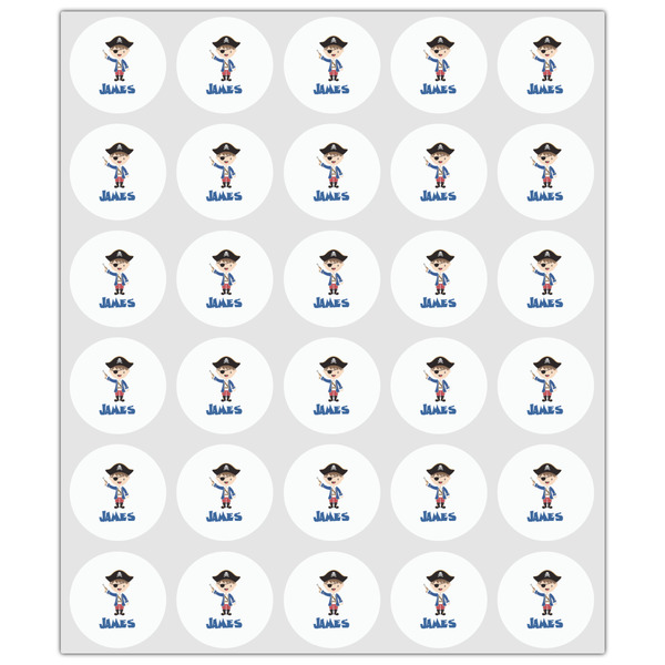 Blue Pirate Drink Topper - XSmall - Set of 30