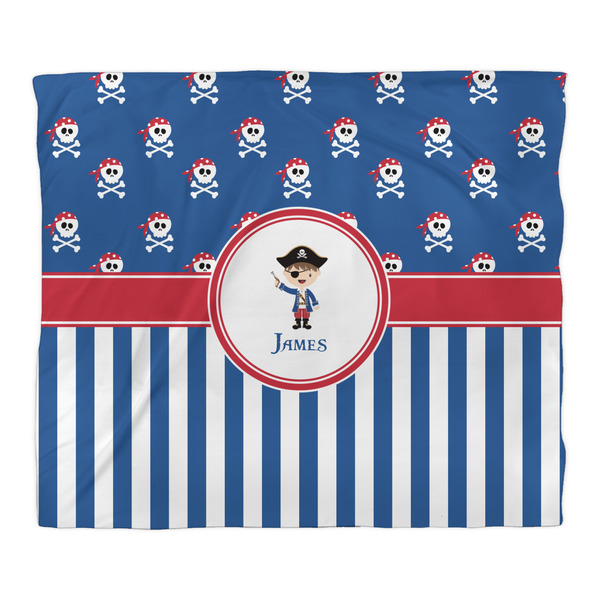 Blue Pirate Duvet Cover - King - Front