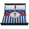 Blue Pirate Duvet Cover - King - On Bed - No Prop