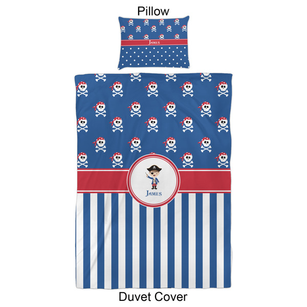 Blue Pirate Duvet Cover Set - Twin XL - Approval